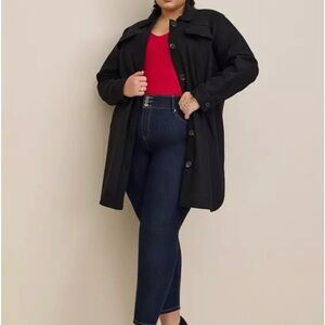 Torrid Wool Longline Shacket